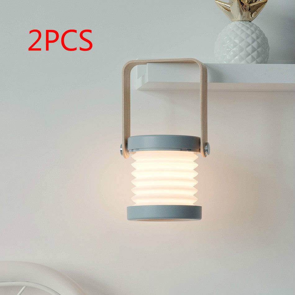 Foldable LED Lantern & Touch Dimmable Reading Light