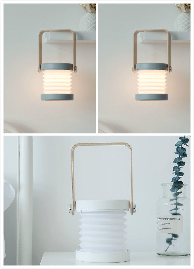 Foldable LED Lantern & Touch Dimmable Reading Light