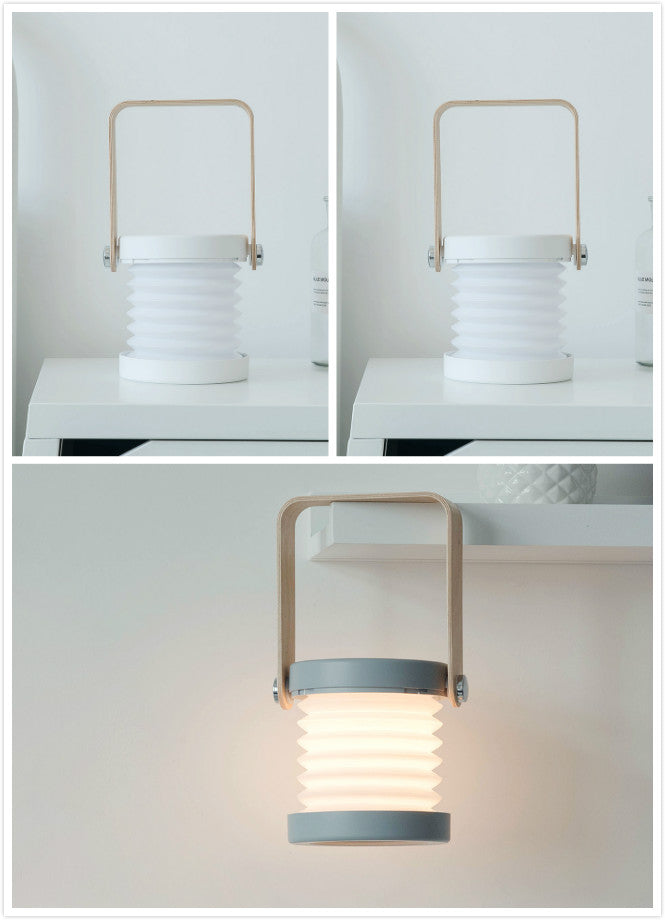 Foldable LED Lantern & Touch Dimmable Reading Light