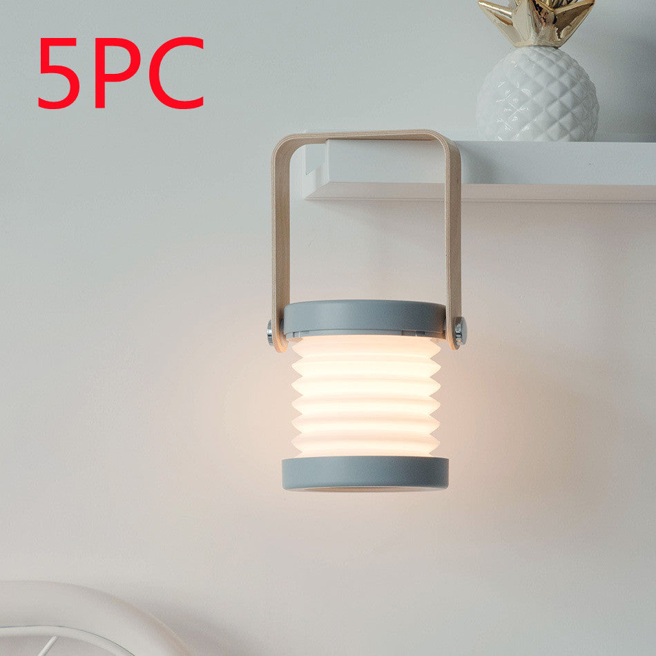 Foldable LED Lantern & Touch Dimmable Reading Light