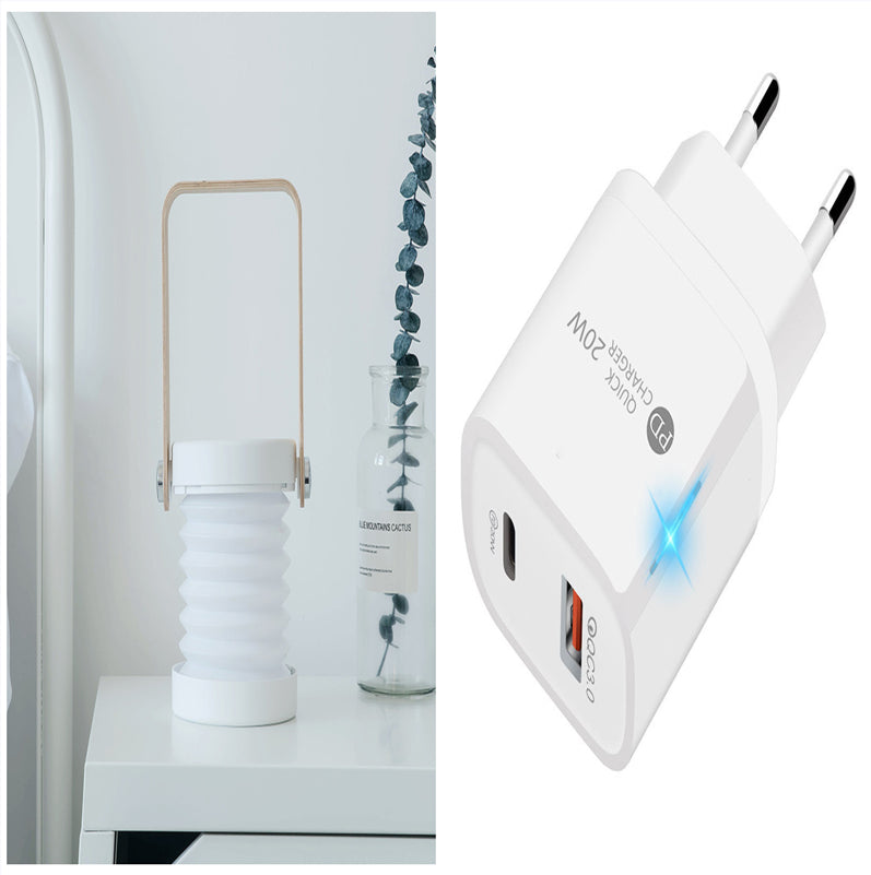 Foldable LED Lantern & Touch Dimmable Reading Light