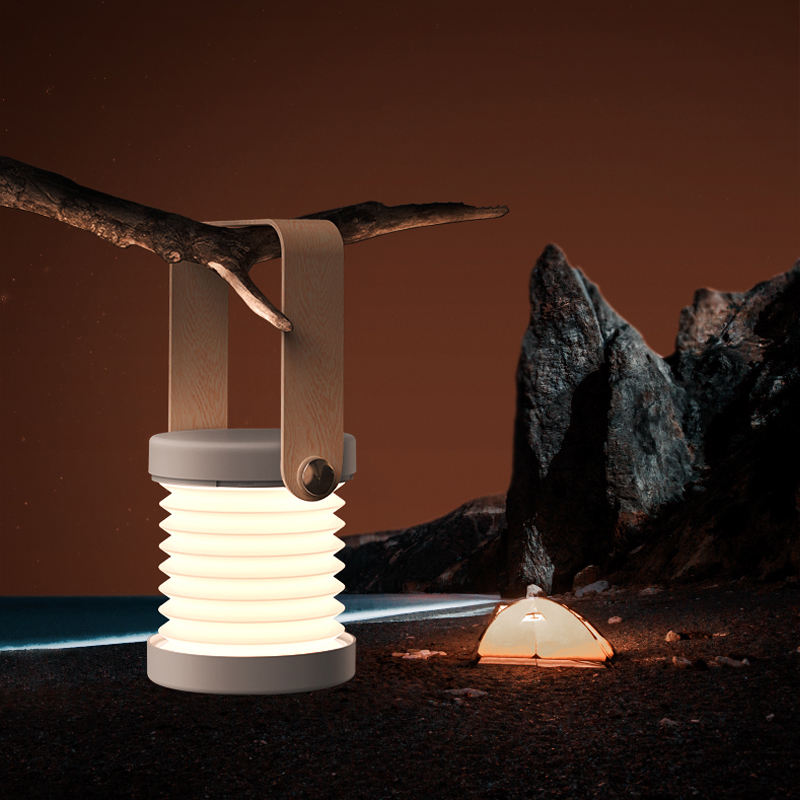 Foldable LED Lantern & Touch Dimmable Reading Light