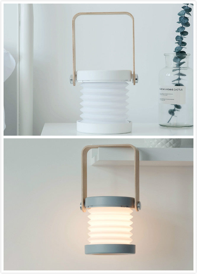 Foldable LED Lantern & Touch Dimmable Reading Light