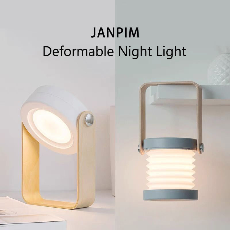Foldable LED Lantern & Touch Dimmable Reading Light